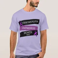 May is Fibromyalgia Awareness Month Ribbon Shirt