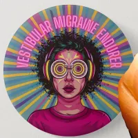 Vestibular Migraine Endurer Chronic illness  Button