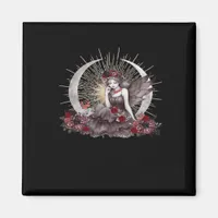 Goth Girl Whimsigoth Classic Magnet