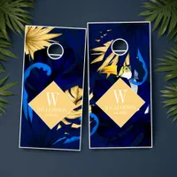 Tropical Beach House Cornhole Set