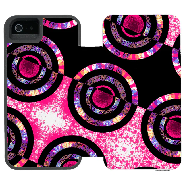 Modern Mandala 1 iPhone SE/5/5s Wallet Case