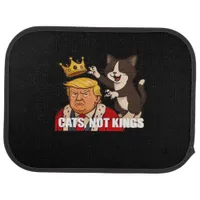 No Kings Anti Cats Funny Classic Style Car Floor Mat