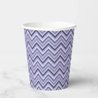 Seven Shades of Lavender Zig Zag Paper Cups