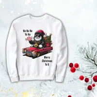 Merry Christmas Ya'll Gangster Santa | Sweatshirt