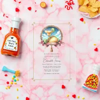 Let’s Taco ‘Bout a Future Acrylic Graduation Party Acrylic Invitations