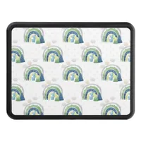 Watercolor Rainbow Pattern Hitch Cover