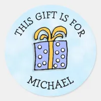 This Gift is for (Add Name) Gift Tag