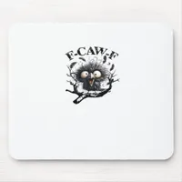 Halloween F-Caw-F Bird Cool Unique Mouse Pad