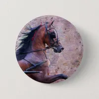 Hackney Grunge Pinback Button