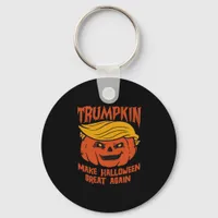 Trumpkin Halloween - Make Halloween Great Again Cl Keychain