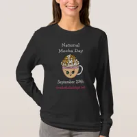 National Mocha Day September 29 | Funny Holiday T-Shirt