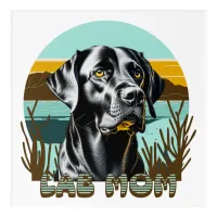 Black Lab | Lab Mom Dog Lover Acrylic Print