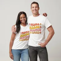 Retro Mama Needs Pumpkin Spice - Fall T-Shirt