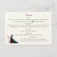 La Dolce Vita French Inspiration Classic 1940s  Enclosure Card