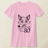 Foxy Lady Pastel Pink  T-Shirt