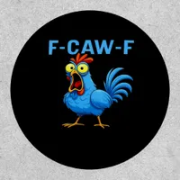 F-Caw-F Graphic Gear Creative Design Patch