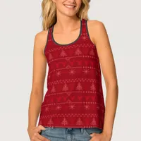 ... Pattern Holiday Tank Top