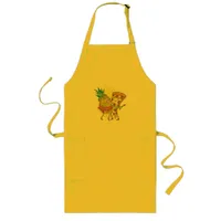 Pizza and Pineapple Dance  Long Apron