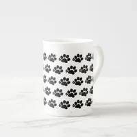 Mug (bc) - Polydactyl Paw Pattern