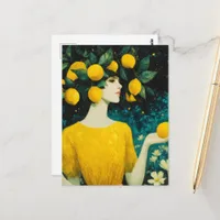 The Lemon Goddess Postcard