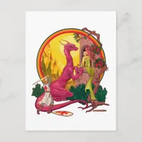 St.George and the Dragon Postcard