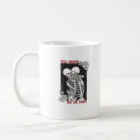 Till Death Do Us Part Wedding Skeleton Couple Vale Coffee Mug
