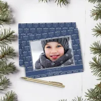 Budget Blue White Menorah Hanukkah Photo