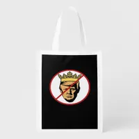 No Kings Anti Creative Classic Design Grocery Bag