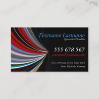 ElectriSwoosh Business Card