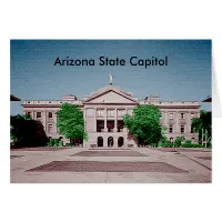 Arizona State Capitol Tinted Colorized