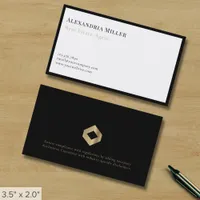 Simple Modern Luxury  Business Card