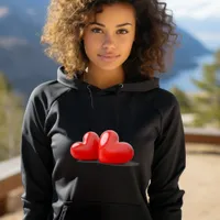 Valentine's day 3d stereo love hoodie