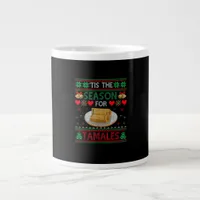 Tis Season For Tamales Funny Christmas Food Giant Coffee Mug