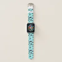 Orca Killer Whale Ocean Marine Wildlife Blue Apple Watch Band