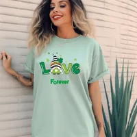 Colorful Illustrated Love Forever T-Shirt