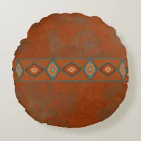 Southwest Canyons Round Pillow