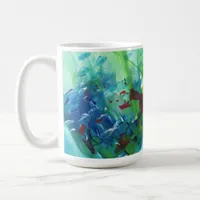 Colorful Abstract Acrylic Art Coffee Mug
