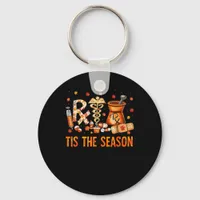 Technician Fall Theme Tis The Season Keychain
