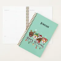 Personalized Merry Woofmas Typography Planner