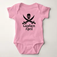 Captain April Baby Bodysuit