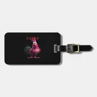 F-Caw-F-Chicken Essential Aesthetic Unique Luggage Tag