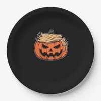 Trumpkin Halloween  Paper Plates