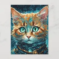 Adorable Cat Postcard