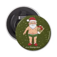 Funny Dirty Santa Christmas Collection Paper Cups Bottle Opener