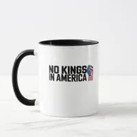 No Kings In America USA Vintage Graphic Mug