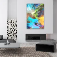 Original Modern contemporary abstract art Canvas Print