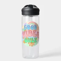 Good Vibes Only | Retro Vintage  Water Bottle