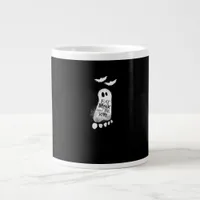 Eat Drink And Be Scary Trendy Graphic Giant Coffee Mug