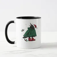 Merry F Caw F Funny Graphic Style Mug