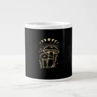Mushrooms & Minimalism Cottage  Aesthetic Goblinco Giant Coffee Mug